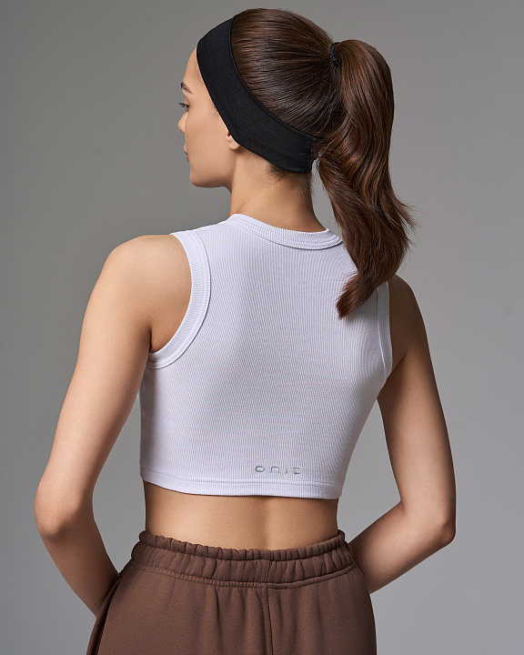 Майка укороченная "Rib"