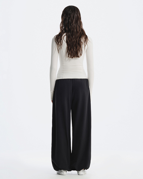 Брюки с утяжками