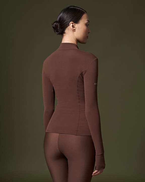 Рашгард спортивный на молнии 1/4 "Essential"