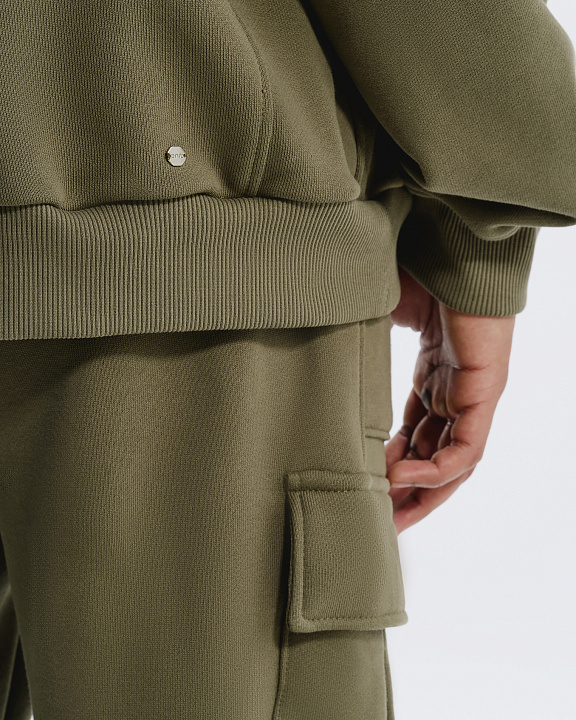 Худи на молнии "Badge" FT