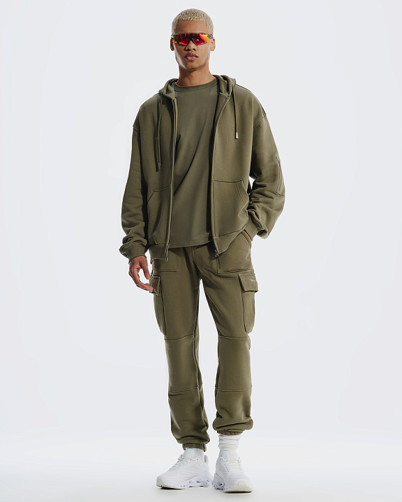 Худи на молнии "Badge" FT