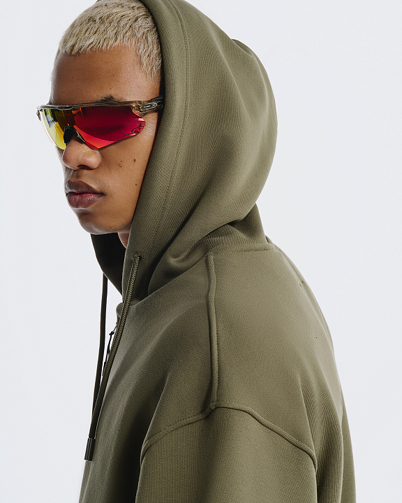 Худи на молнии "Badge" FT