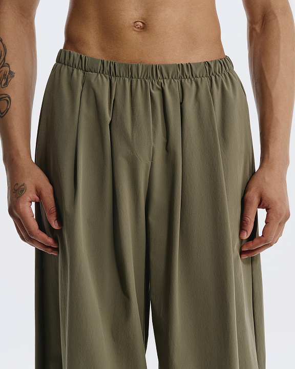 Брюки с утяжками