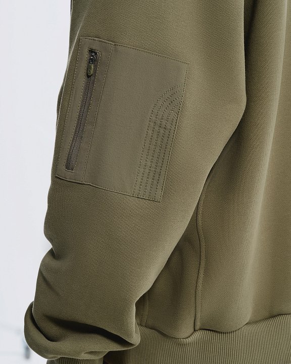 Худи на молнии "Badge" FT