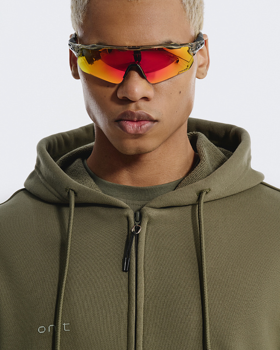 Худи на молнии "Badge" FT