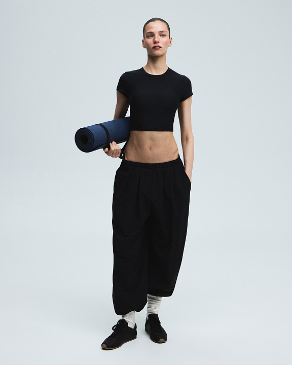 Брюки с утяжками