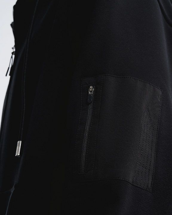 Худи на молнии "Badge" FT